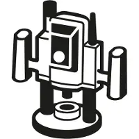 Bosch Fraise à moulurer E, 6 mm, R1 6,3 mm, D 25,4mm, L 14 mm, G 46 mm 2608628459