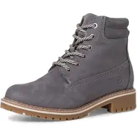 Tamaris Bottines à lacets gris foncé