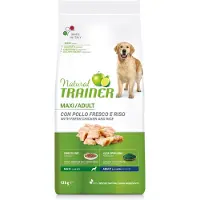 NATURAL TRAINER Nourriture Pour Chien Au Poulet Natural Trainer Canine Adult Maxi 12kg