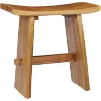 vidaXL Tabouret Bois de teck massif
