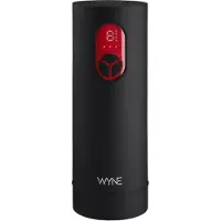 Wyne 07 - masturbateur rechargeable vibrant et aspirant (noir)