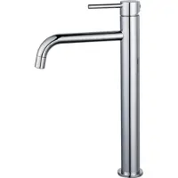 FortiFura Calvi Slim Mitigeur rehaussé lavabo 32.6cm Chrome brillant SW377813