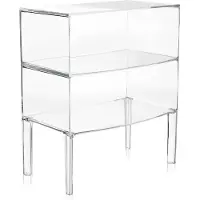 Kartell Ghost Buster Table d'Appoint Crystal