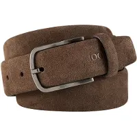 JOOP! Ceinture brun foncé / argent
