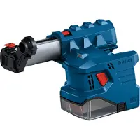 Bosch Professional Gde 18v-12 + Carton Box Battery Hammer Dust Extractor Argenté One Size / EU Plug 220V