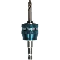 Bosch Mandrin PC Plus 3/8 pouce, 8,7 mm, foret de centrage HSS-G 7,15 x 65 mm
