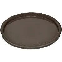 Serax Assiette à Petit Déjeuner Serax Dune Tableware By Kelly Wearstler Dark Brown M 28 cm