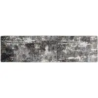 vidaXL Tapis lavable multicolore 80x300 cm antidérapant