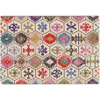 vidaXL Tapis lavable multicolore 160x230 cm antidérapant