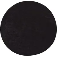 vidaXL Tapis lavable anthracite Ø 200 cm antidérapant