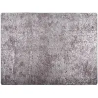 vidaXL Tapis lavable gris 400x300 cm antidérapant