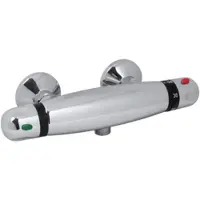 Plieger - Douchecraan thermostatique - 15cm de support dur