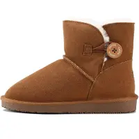 Gooce Bottes de neige 'Hubbard' crème / marron