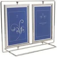 Henzo Cadre photo - Platinum Double Swing - 13x18 cm - Silver