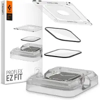 Spigen Protection d'écran Pro Flex EZ Fit avec applicateur Apple Watch Series 7/8/9 - 45 mm - Transparent