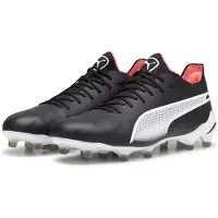 Puma Chaussure de foot 'King Ultimate' noir / blanc