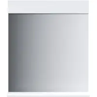 vidaXL Miroir de salle de bain avec tablette BERG blanc 60x12x70 cm bois massif