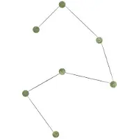 Kdln Azou Applique Murale Green Onyx | 7 Lights