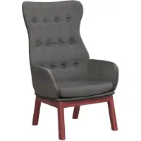 vidaXL Fauteuil relax gris foncé Tissu