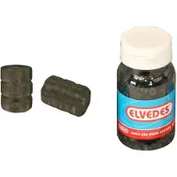 Elvedes O-rings Brake/shift Rubber 1.1-1.5 Mm 250 Units Argenté