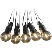 V-TAC String Light Solaire - IP44 - 0.5W - 300 Lumens - 3000K - 12m