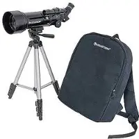 Celestron Travel Scope 70 Telescope Argenté