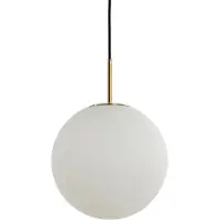 Light & Living Suspension lumineuse en verre opale Medina Ø 40cm