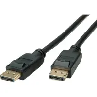 Roline 11.04.5813 Câble Displayport 5 M Noir