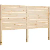 vidaXL Tête de lit 141x4x100 cm pin massif