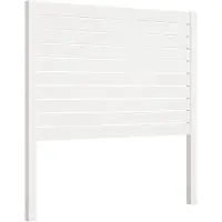 vidaXL Tête de lit blanc 81x4x100 cm pin massif