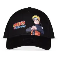 Difuzed Hommes, Casquette, NARUTO - Casquette, Noir, (Taille unique)