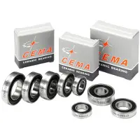 Cema 6903 Ceramic Bearings Argenté 17 x 30 x 7 mm