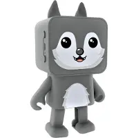 Mobility On Board Dancing Animal speaker - Loup (4 h), Enceinte Bluetooth, Gris