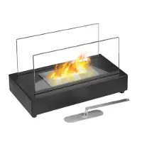 Qlima - Cheminée décorative FFB 105 - Noir