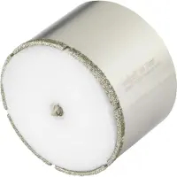 Wolfcraft 1 Couronne diamantée avec tige ø74mm (74 mm)