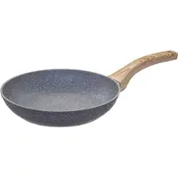 5 Five Poêle à frire en aluminium moulé aspect pierre 26 cm - Nature Line