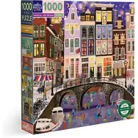 Eeboo Puzzle 1000 pièces Magical Amsterdam