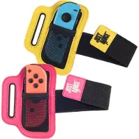 Subsonic SA5644, Nintendo Switch, rose, jaune, 2 pièces