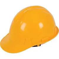 Silverline Casque de chantier - Jaune