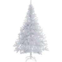 Casaria Sapin de Noël artificiel blanc 180 cm