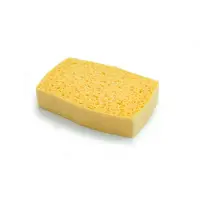 Spontex Eponge en cellulose Azella 09, compostable, paquet de 10 pièces, Ustensiles de nettoyage, Jaune