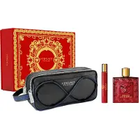Versace - Eros Flame SET EDP 100 ml + miniature EDP 10 ml + cosmetic bag 100ml