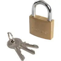 Silverline Cadenas en laiton - 38 mm