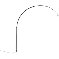 QAZQA Arc Noir Sans Base pour Lampadaire Arc XXL