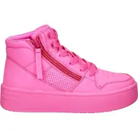 SKECHERS Court High - Color Voltage Sneakers Hoog - Fuchsia - Maat 37