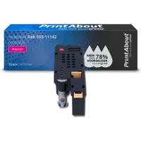 PrintAbout Toner compatible pour Dell 593-11142 (XMX5D) - Magenta