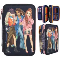 TOPModel trousse à crayons à 3 compartiments CITY GIRLS