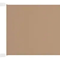 vidaXL Store vertical Taupe 140x800 cm Tissu Oxford