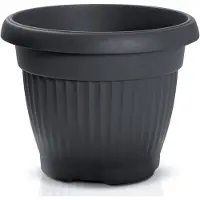 Prosperplast Flowerpot Terra Nova DCE40, Ø 40 cm, anthracite (40 x 31.50 cm)