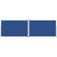 vidaXL Store latéral extensible bleu 220x600 cm